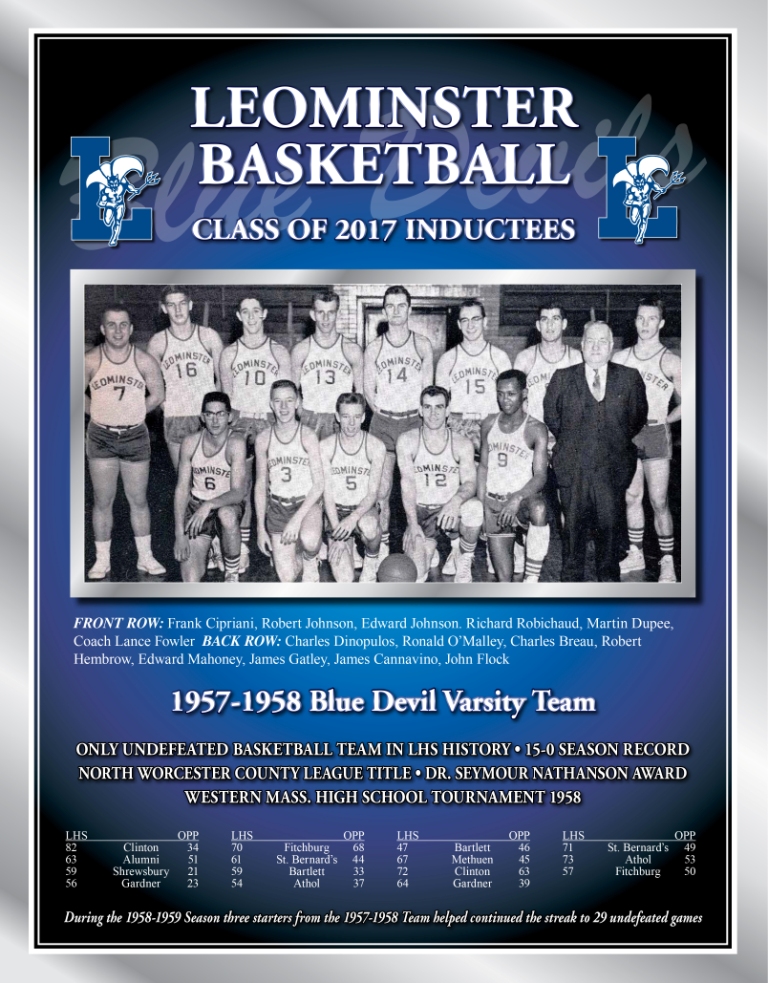 1957-1958 Basketball Team